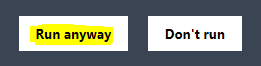 Windows Smartscreen Run Anyway